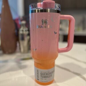 Stanley Halloween Pink and Orange Quencher Tumbler Limited Edition